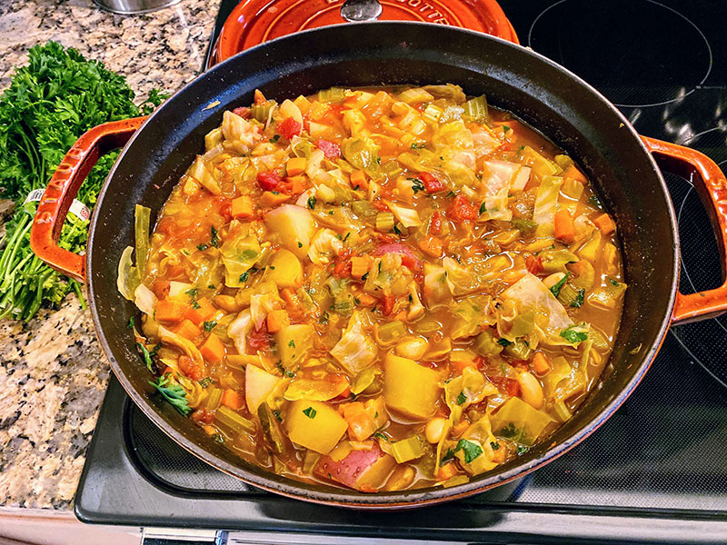 Spicy Cabbage Soup